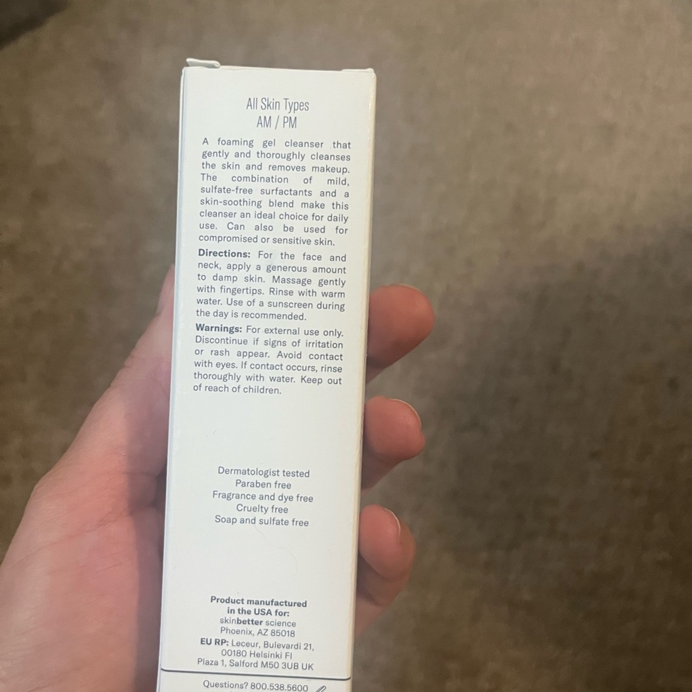 Skin better Science Cleansing Gel 2 Oz - Picture 3 of 4